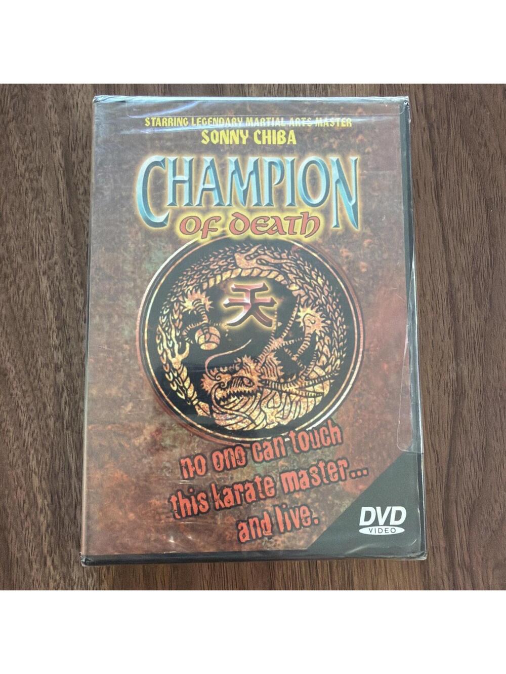 Champion of Death (DVD, 2000) Brand New Sealed But Disc Is Loose Inside